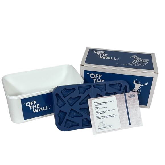 Vans SK8-Hi Off The Wall Limited Edition Ice Cube Tray w/Storage Container NEW - Picture 1 of 7